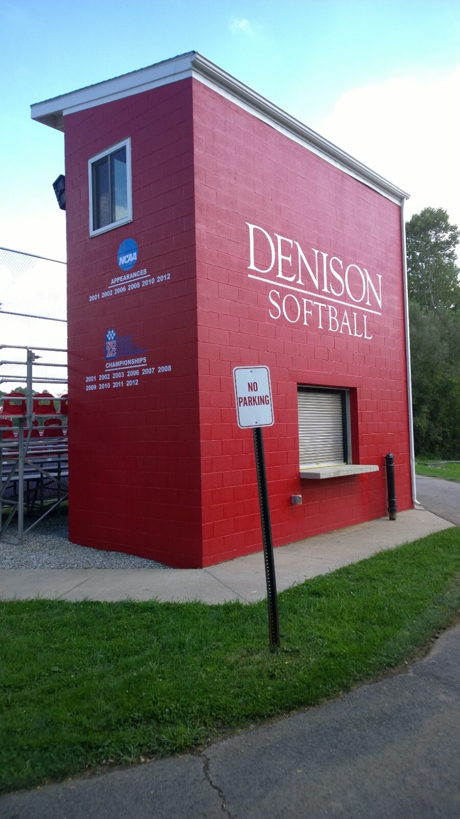 Dennison Softball Painted Graphics and Printed Signage