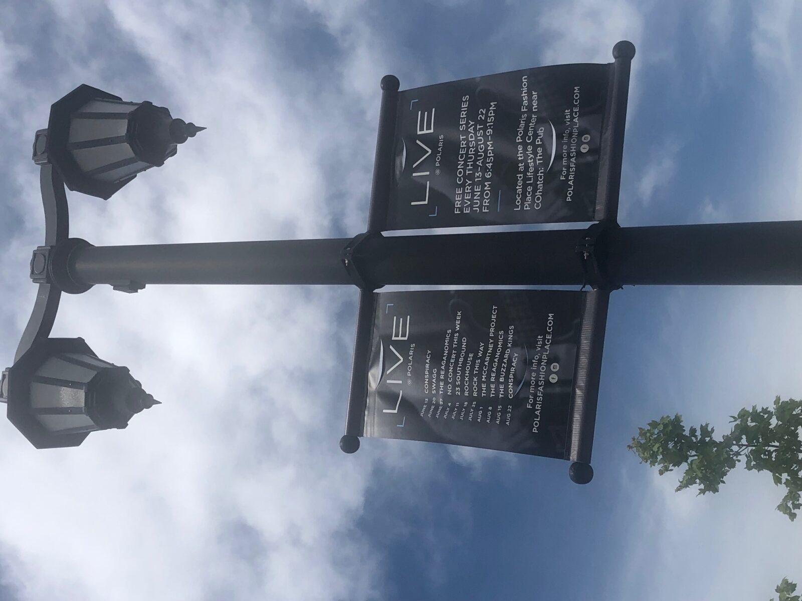 Polaris Street Light Pole Banners