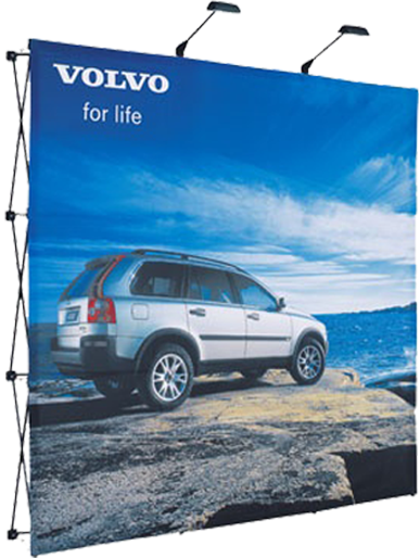 Volvo Tradeshow Backdrop Signage